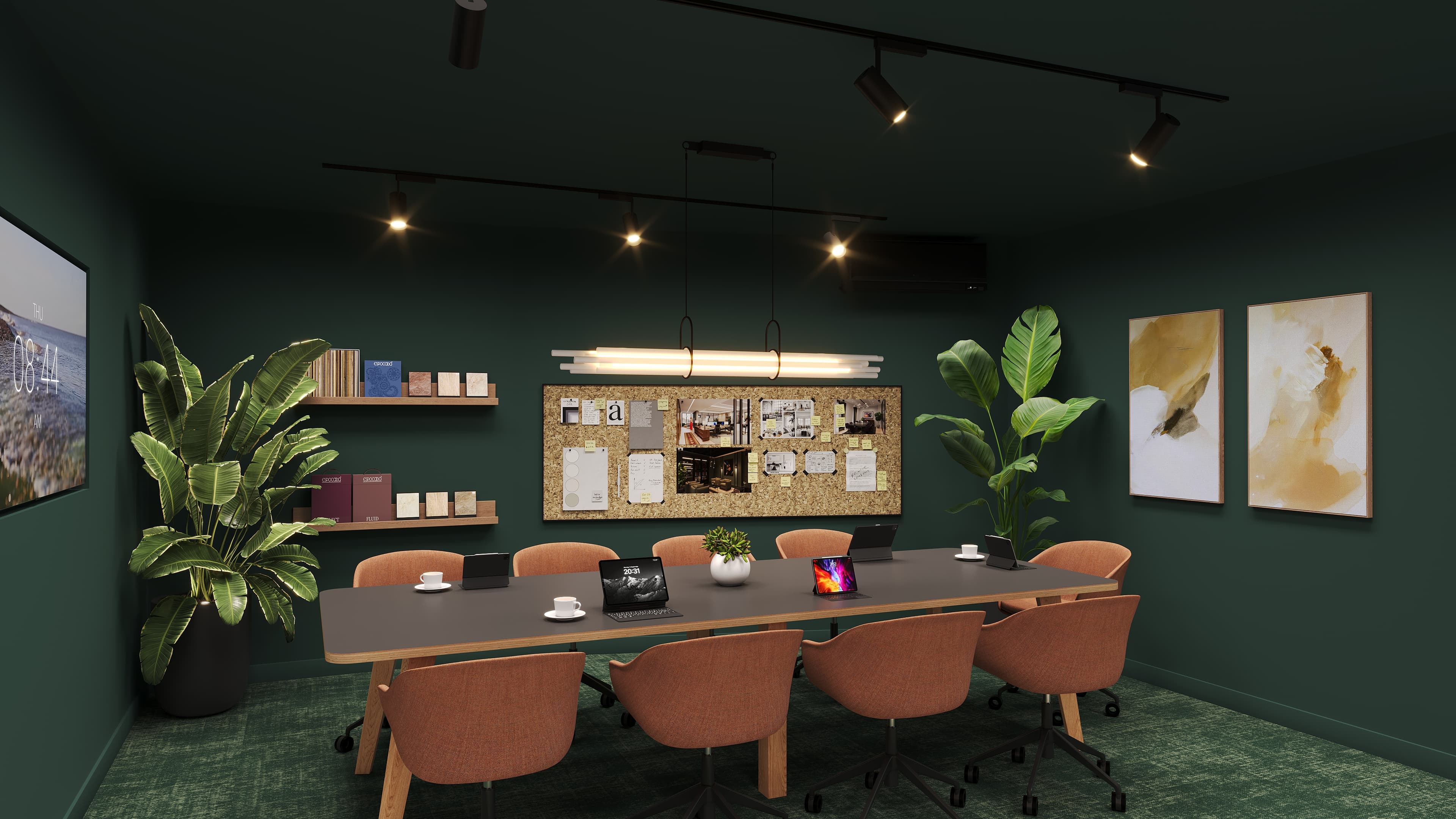 Shoreditch Workspace meeting room